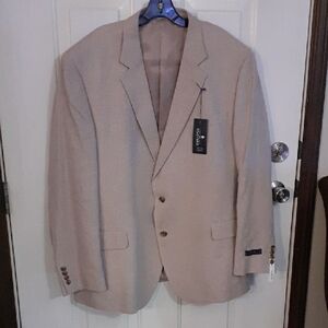 Men's Beige Suit Blazer